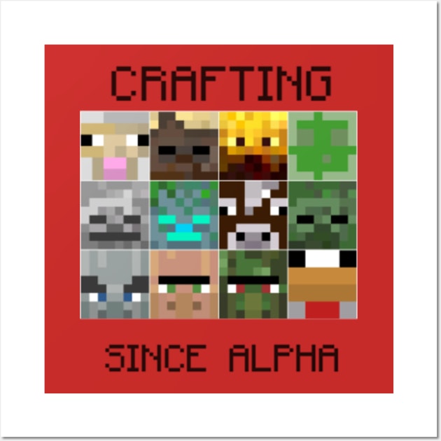 Minecraft Minecraft Posters and Art Prints TeePublic
